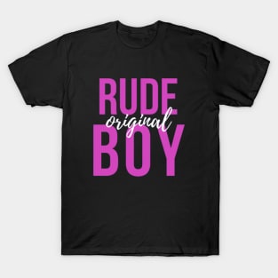 Rude Boy, Mug, Pin, Mask T-Shirt